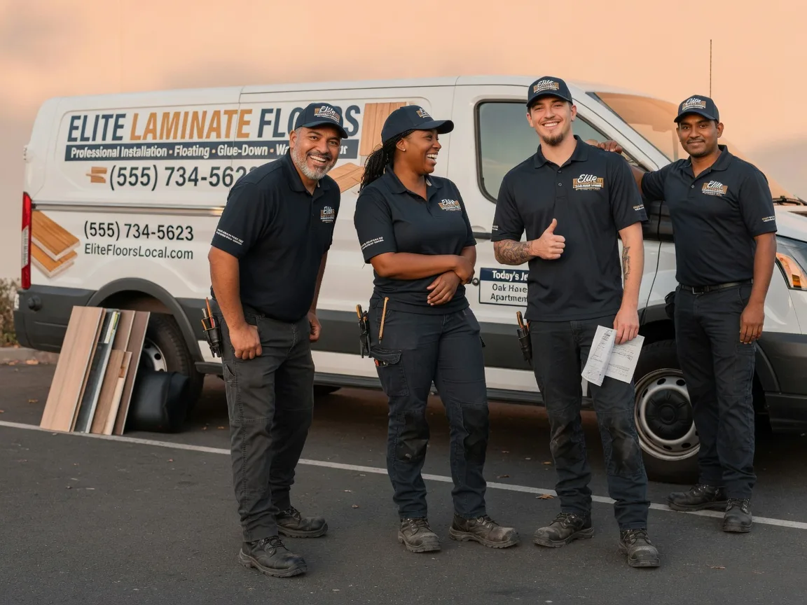 Laminate flooring installation company in Millersburg, OH